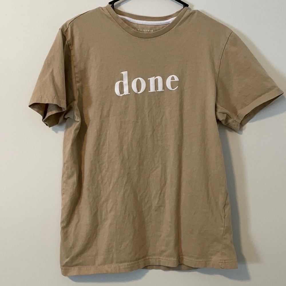 DONE T-SHIRT